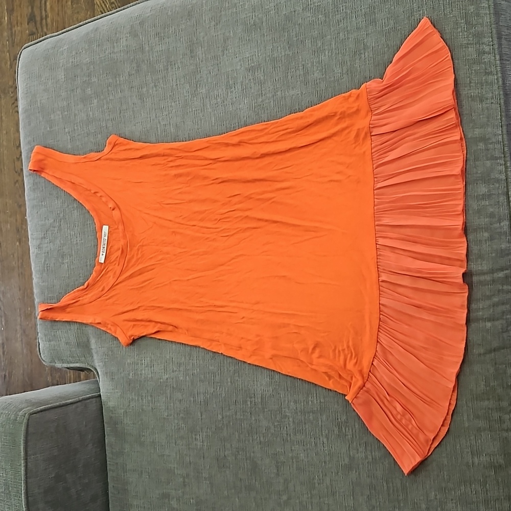 💥50% sale💥Kontatto orange tank/dress #c233
